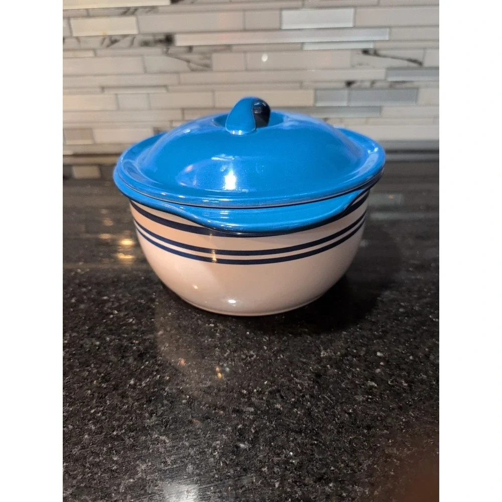Corelle Coordinates Classic Cafe Blue 1.5qt‎ Covered Casserole Baking Dish LID